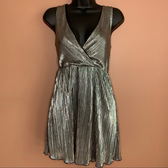 Forever 21 Metallic Dress - Picture 2 of 6